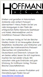 Mobile Screenshot of hoffmann-verlag.de
